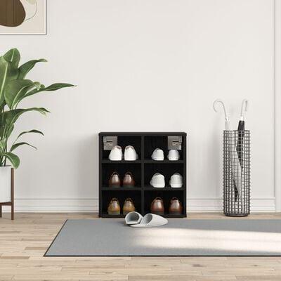 Sko Skab Sort Eg 52.5x30x50 cm