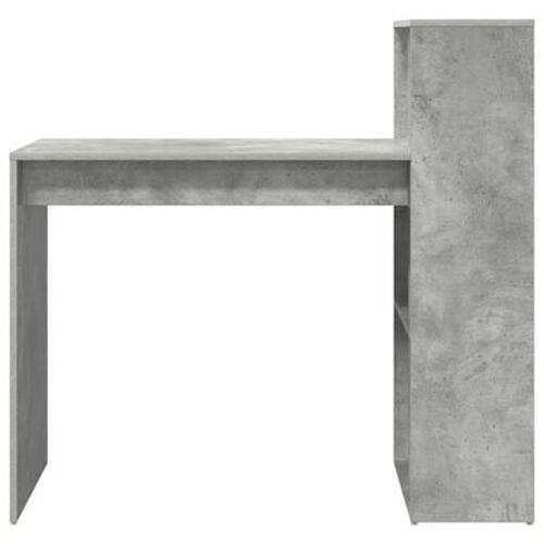 Skrivebord Beton Grå Konstrueret træ med betonfinish Medium