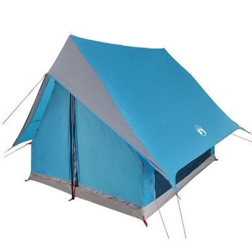 Camping telt A-Frame 3-personers Blå vandafvisende