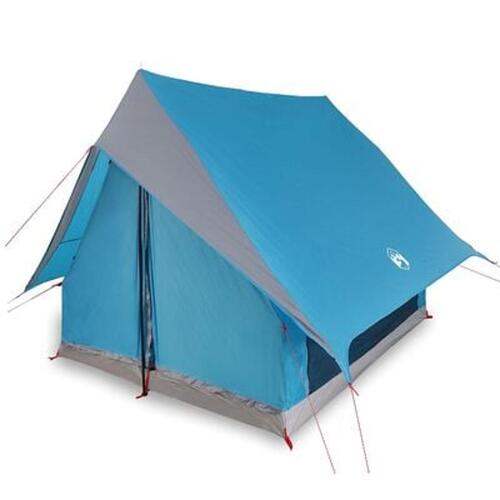 Camping telt A-Frame 3-personers Blå vandafvisende