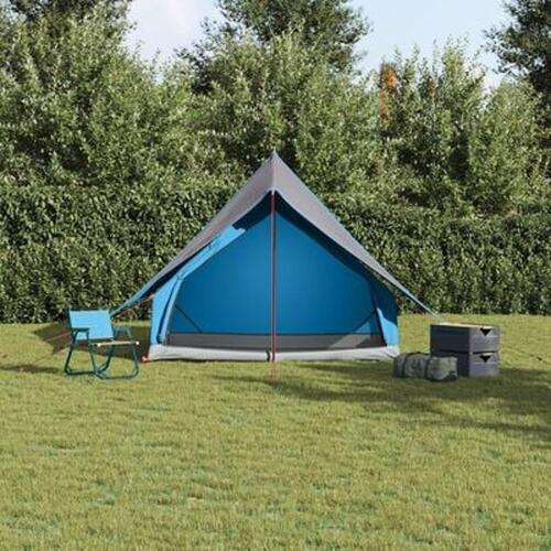 Camping telt A-Frame 3-personers Blå vandafvisende