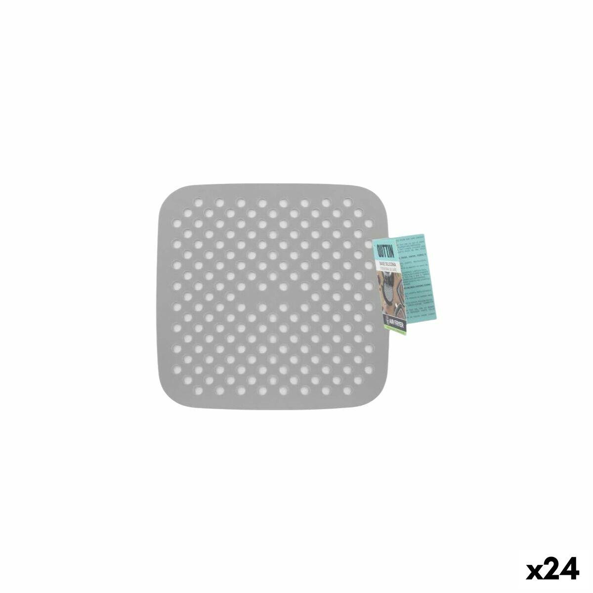 Quttin genanvendelig silikonebakke til airfryer 18,5 × 18,5 cm