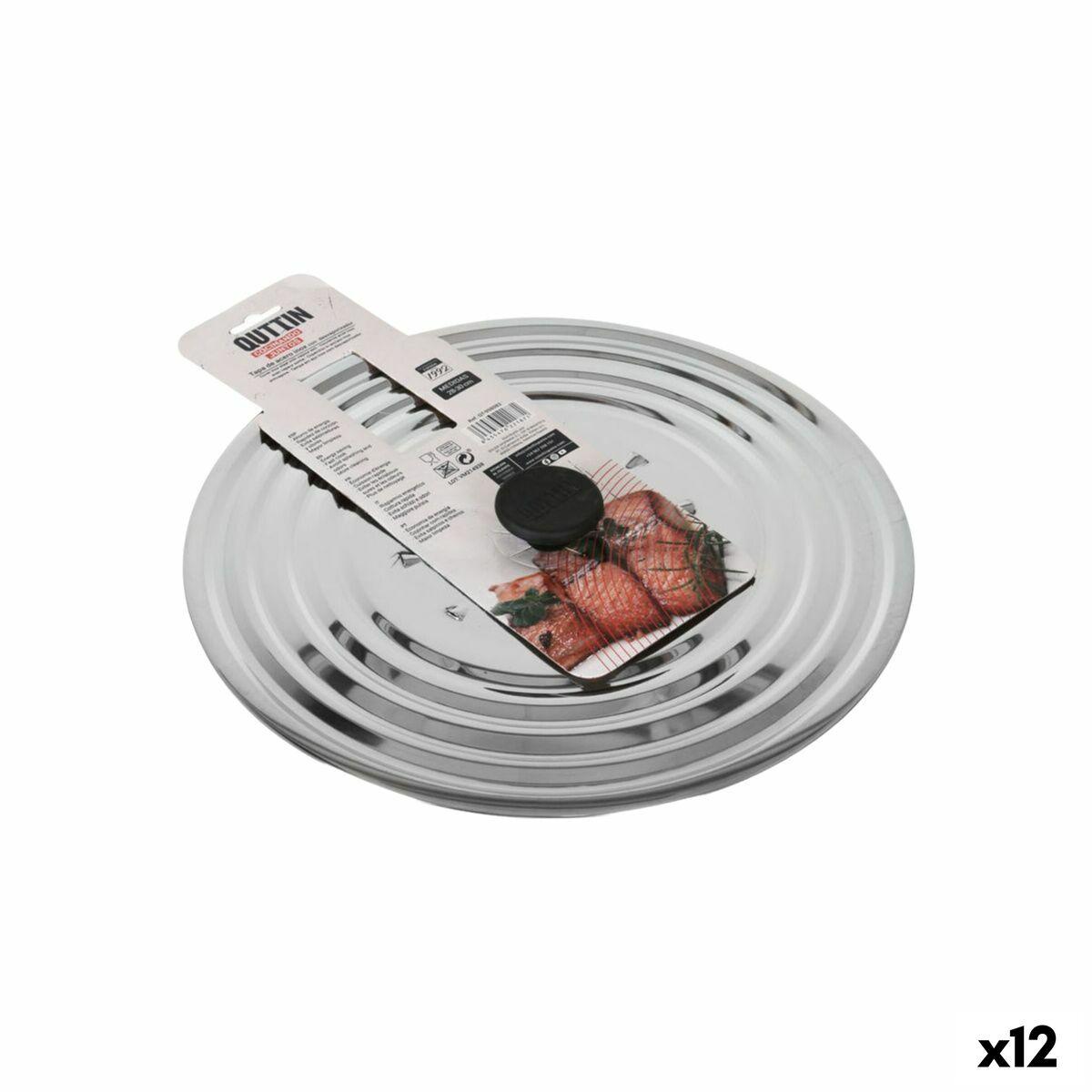 Quttin låg til stegepande - rustfrit stål