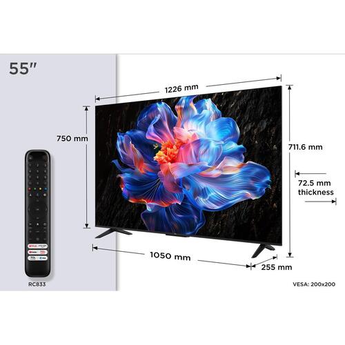 Smart TV TCL 55P6K 55" 4K Ultra HD LED HDR