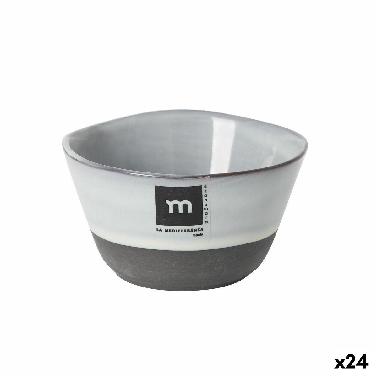 Serveringsskål - Black Clay, stentøj (24 stk.)