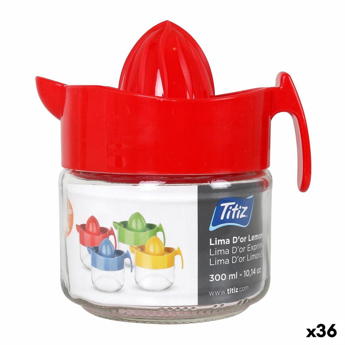 Titiz frugtpresser i glas 0,3 l - manuel citruspresser