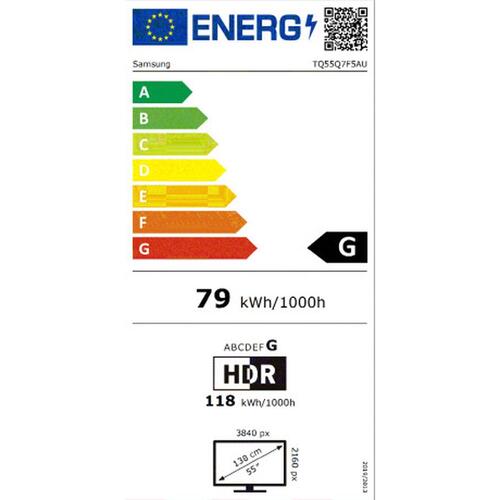 Smart TV Samsung TQ55Q7F5 55" 4K Ultra HD HDR QLED