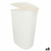 Vasketøjskurv Curver Hvid Plastik 55 L 44 x 61 x 35 cm (8 enheder)