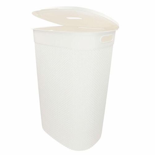 Vasketøjskurv Curver Hvid Plastik 55 L 44 x 61 x 35 cm (8 enheder)