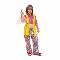 Kostume til børn My Other Me Hippie 7-9 år