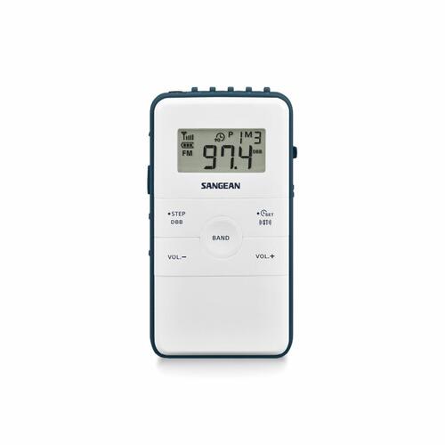 Transistorradio Sangean DT-140 Blå Hvid