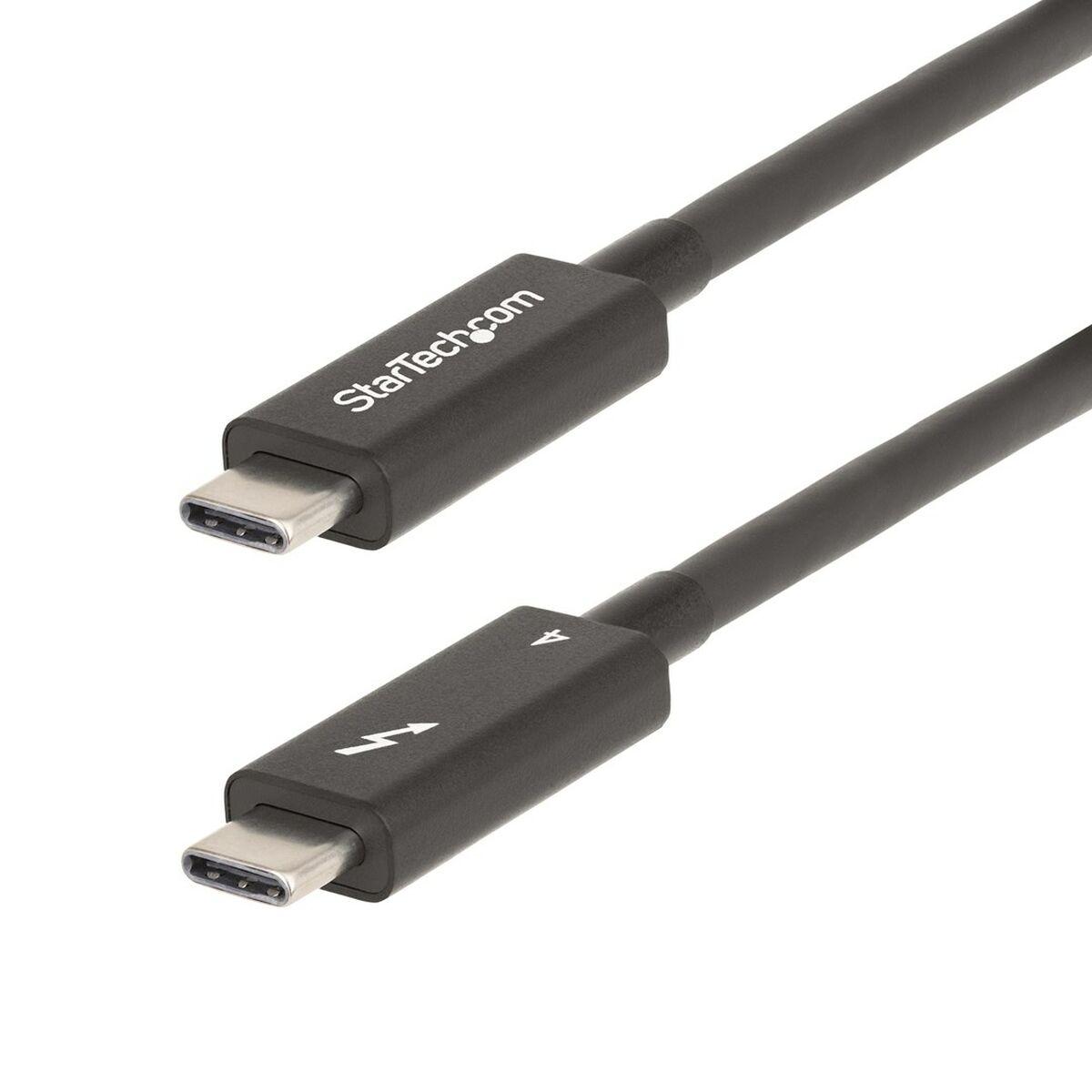 Startech USB-C til USB-C kabel 2 m - sort (A40G2MB-TB4-CABLE)