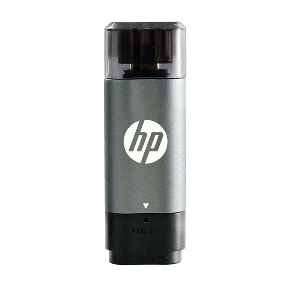 USB-stik HP HPFD5600C-256 Sort Grå 256 GB