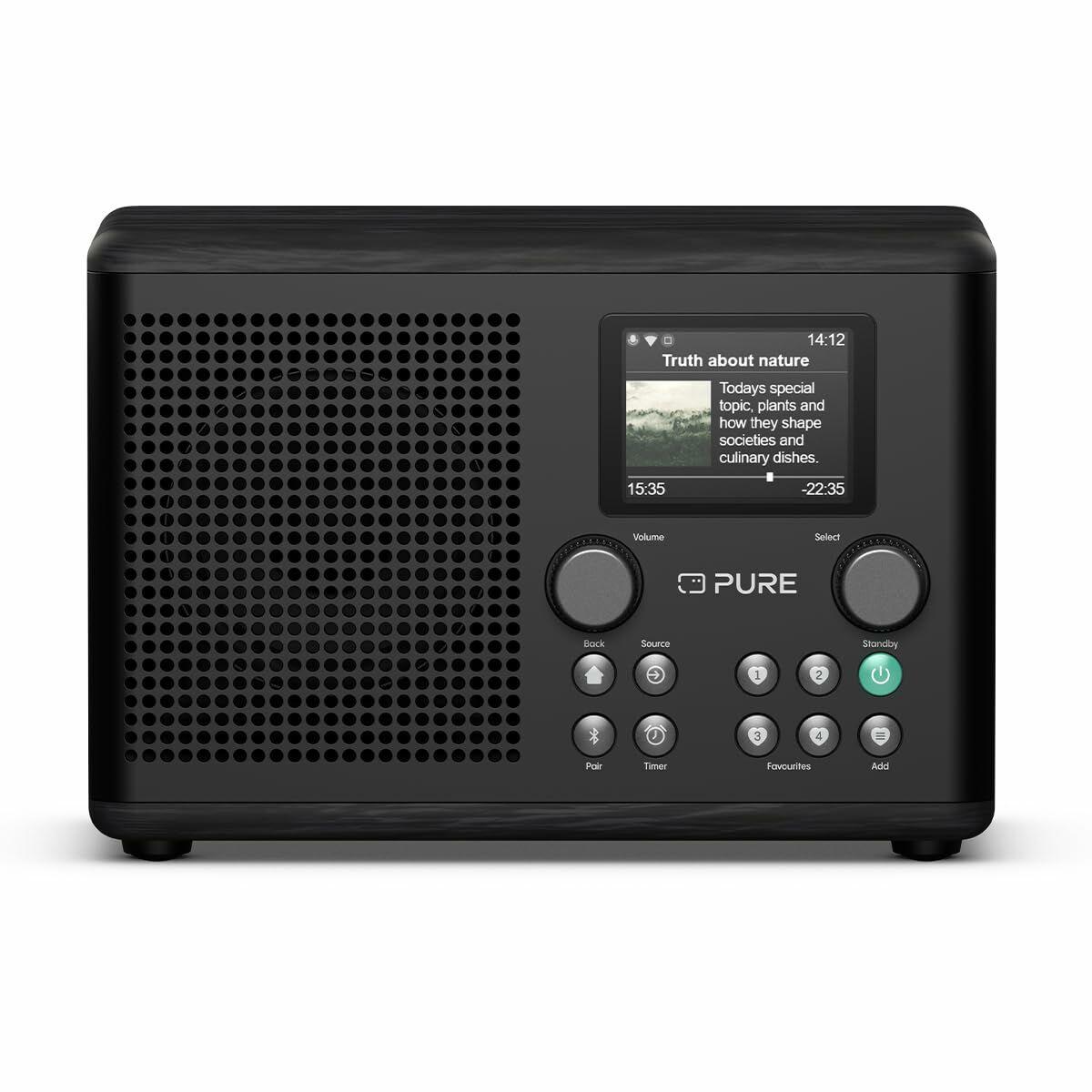 Pure Classic H4i transistorradio med DAB+/FM, internet og Bluetooth