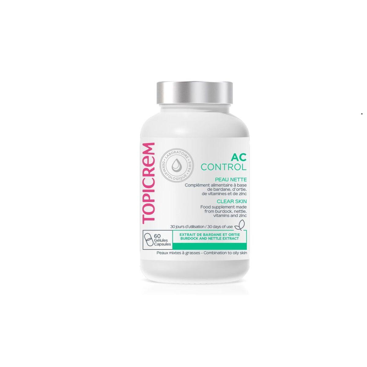 Topicrem AC Control - Ansigtsbehandling, 60 kapsler