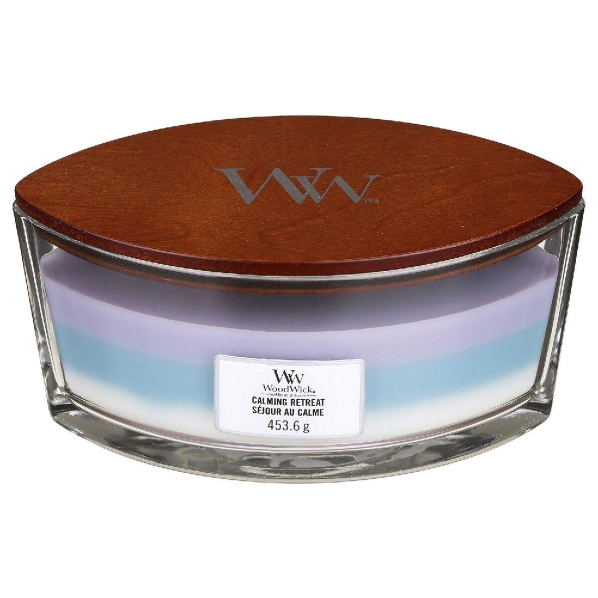 Woodwick Trilogy Ellipse duftlys - Calming Retreat, 453 g