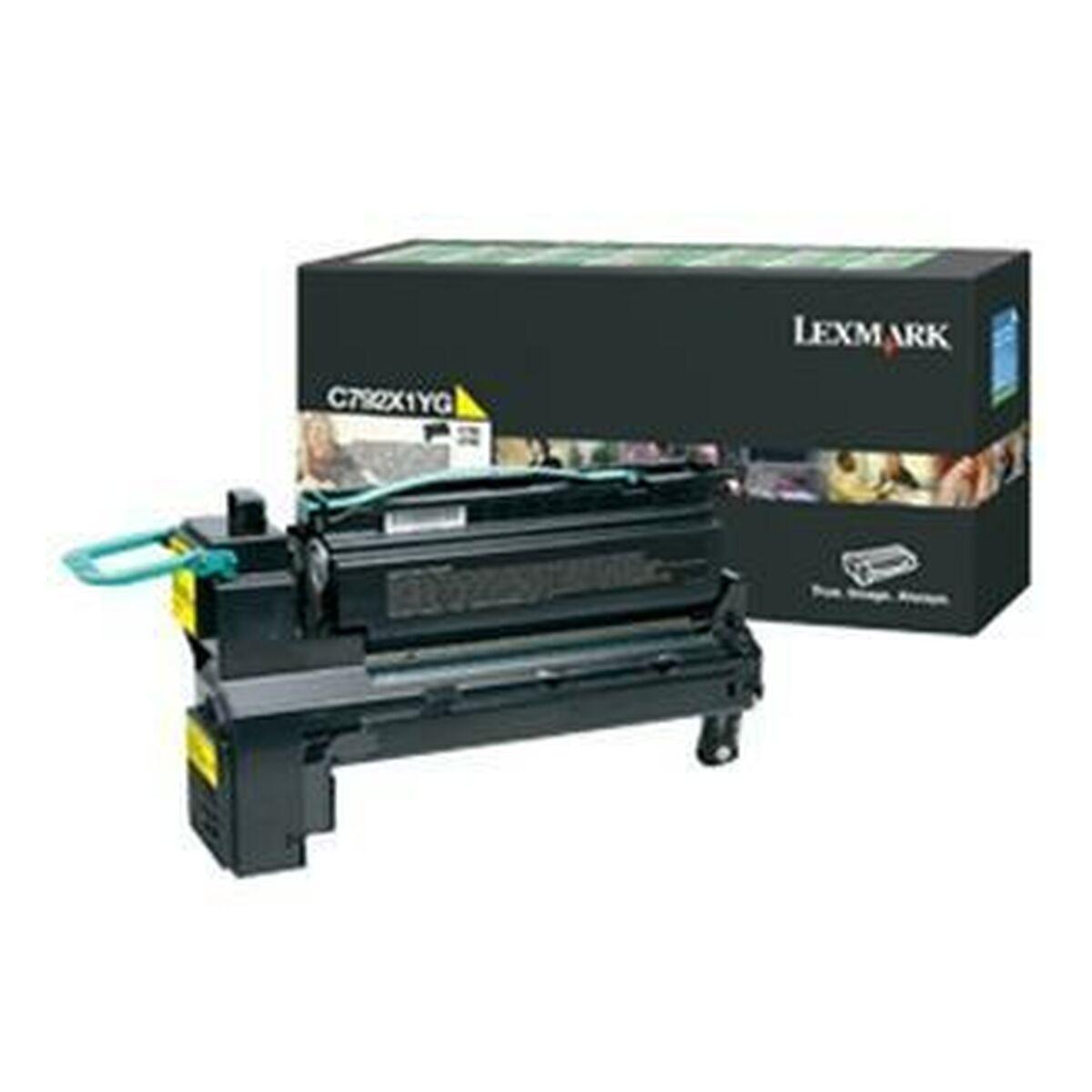 Lexmark C792X1YG toner - gul, original billede