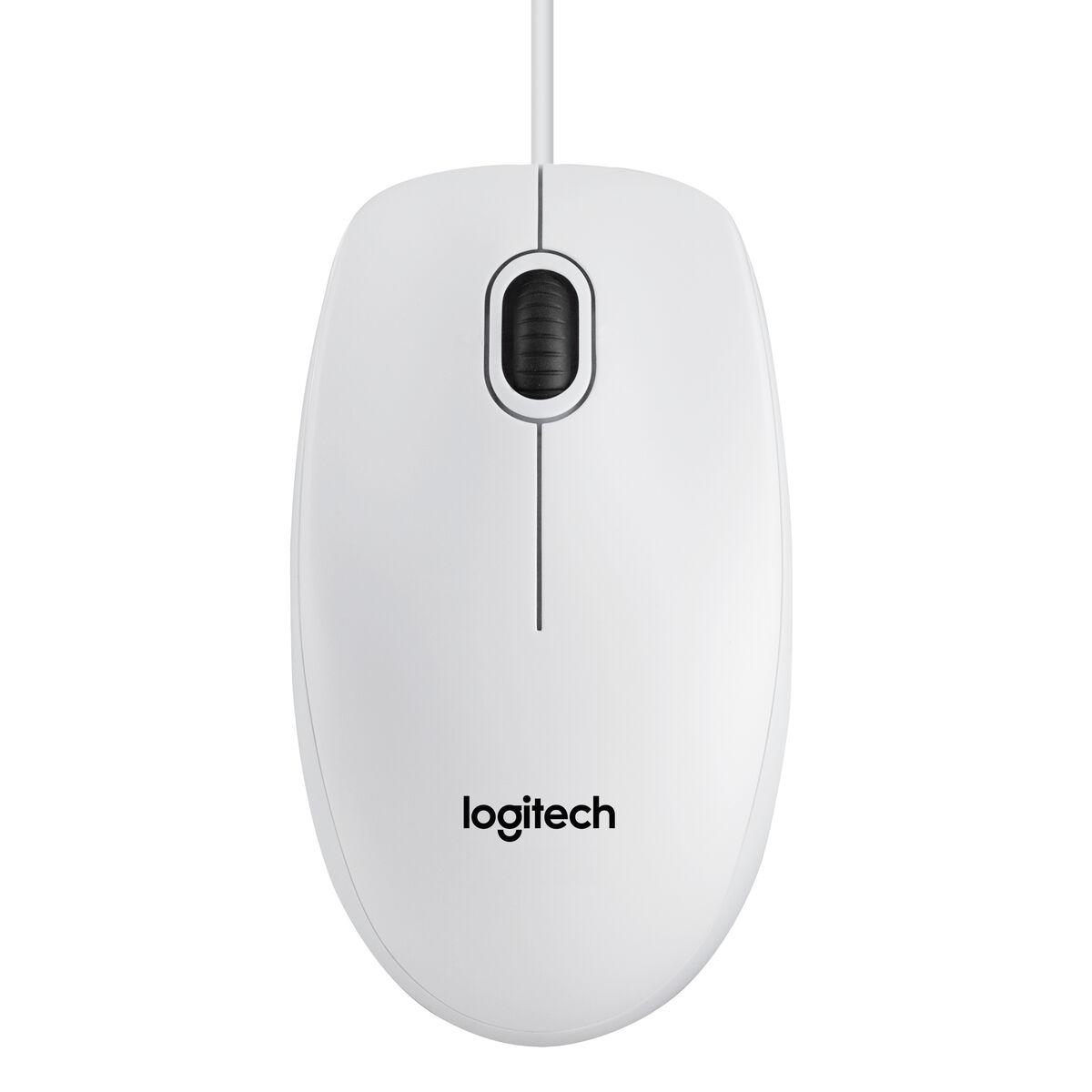 Optisk mus Logitech 910-003360 800 dpi Hvid (1 enheder)