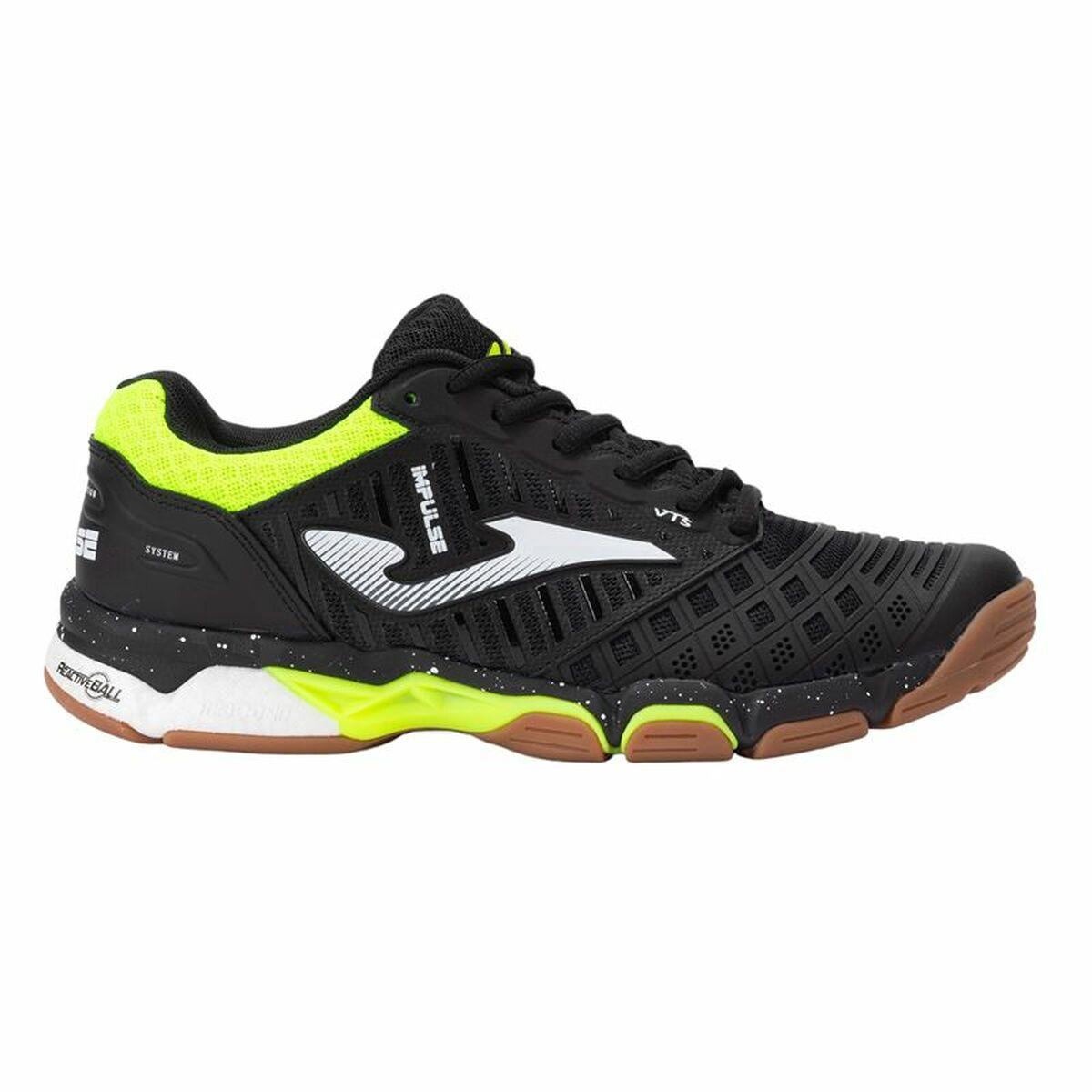 Joma Sport V.Impulse 2401 tennissko til mænd - gul/sort (str. 43)