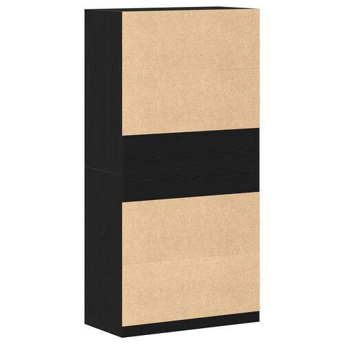 Garderobe i sort eg 100x50x200 cm lavet af træ