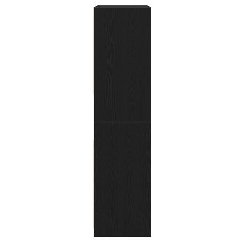 Garderobe i sort eg 100x50x200 cm lavet af træ