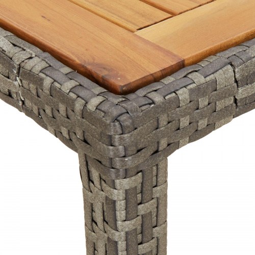 Have Spisebord Grå 150x90x75 cm Polyrattan