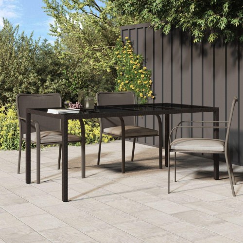 Have Spisebord Brunt 190x90x75 cm Polyrattan