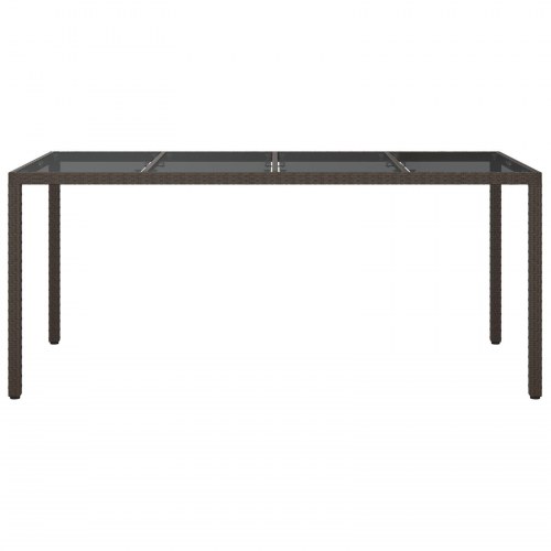 Have Spisebord Brunt 190x90x75 cm Polyrattan