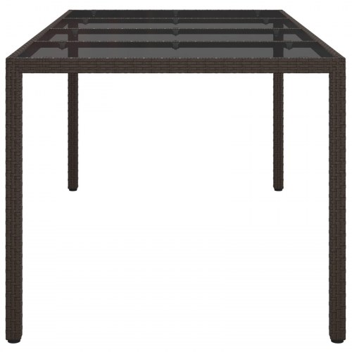 Have Spisebord Brunt 190x90x75 cm Polyrattan