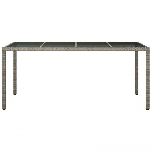 Have Spisebord Grå 190x90x75 cm Polyrattan