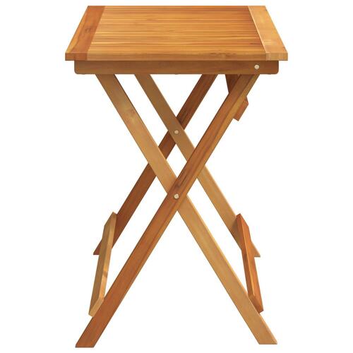 Rektangulært Klapbord 100x55x75 cm Massivt Akacietræ