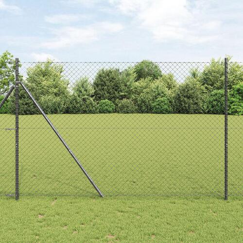 Kædehegn Grå 1.6x25 m Stål