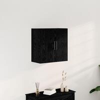 Vægskab Sort Eg 60x31x60 cm Konstrueret Træ
