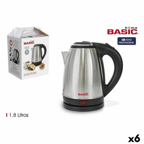 Elektrisk kedel med LED-lys Basic Home 1500 W (1,8 L)