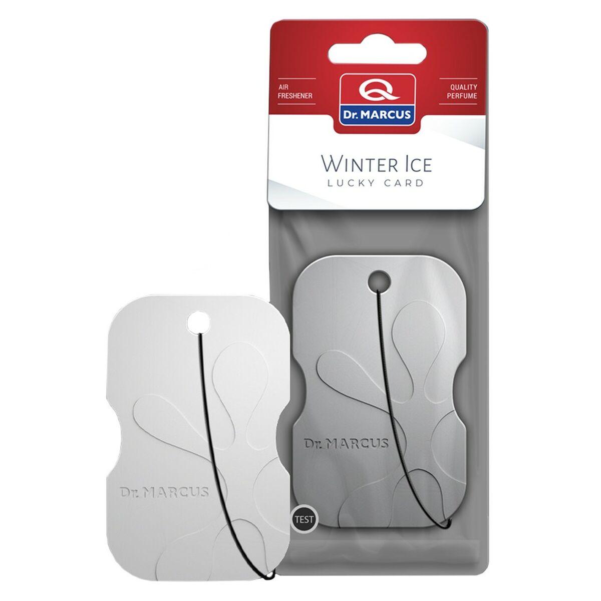 Dr Marcus Lucky Card bil-luftfrisker - ICE CHILL halskæde, plastik
