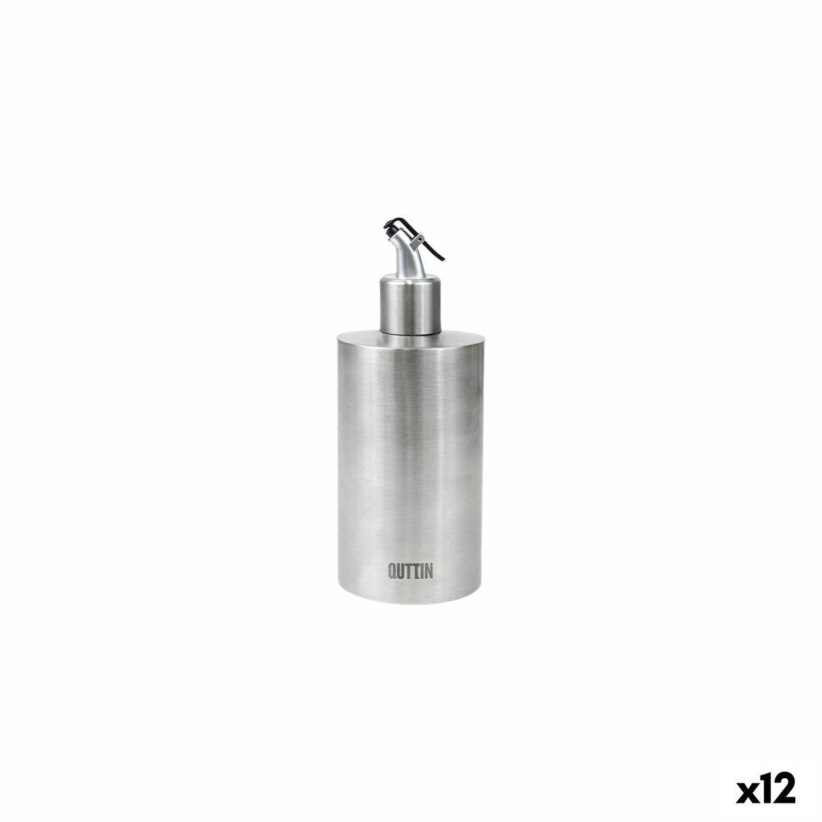 Quttin olieflaske i rustfrit stål 550 ml - 12 stk.