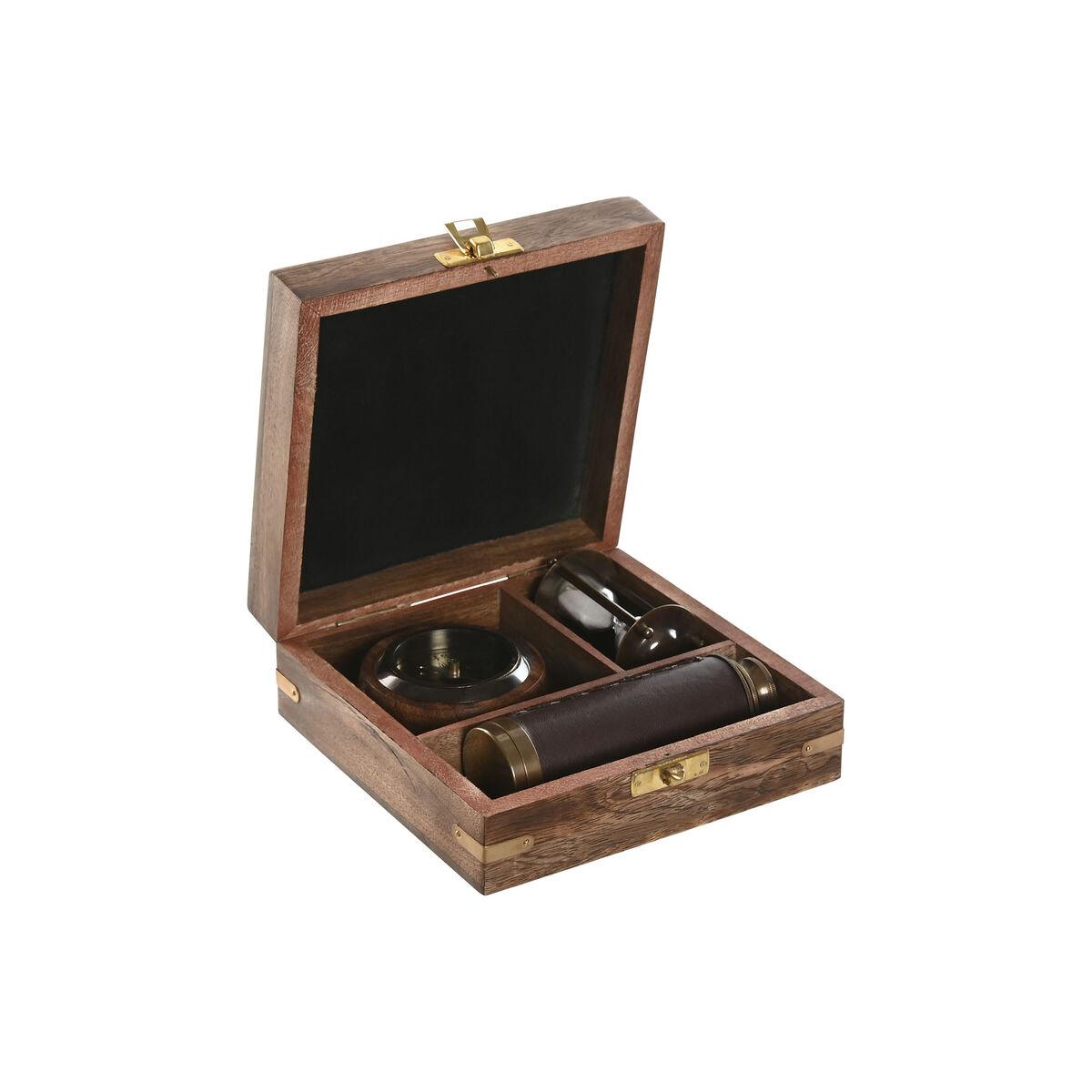 Gavesæt i trææske - dekorativt sæt