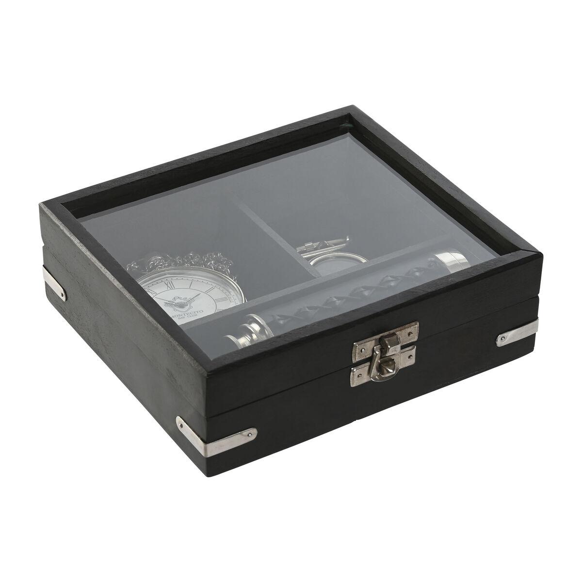 Gavesæt - elegant opbevaringsboks med glaslåg