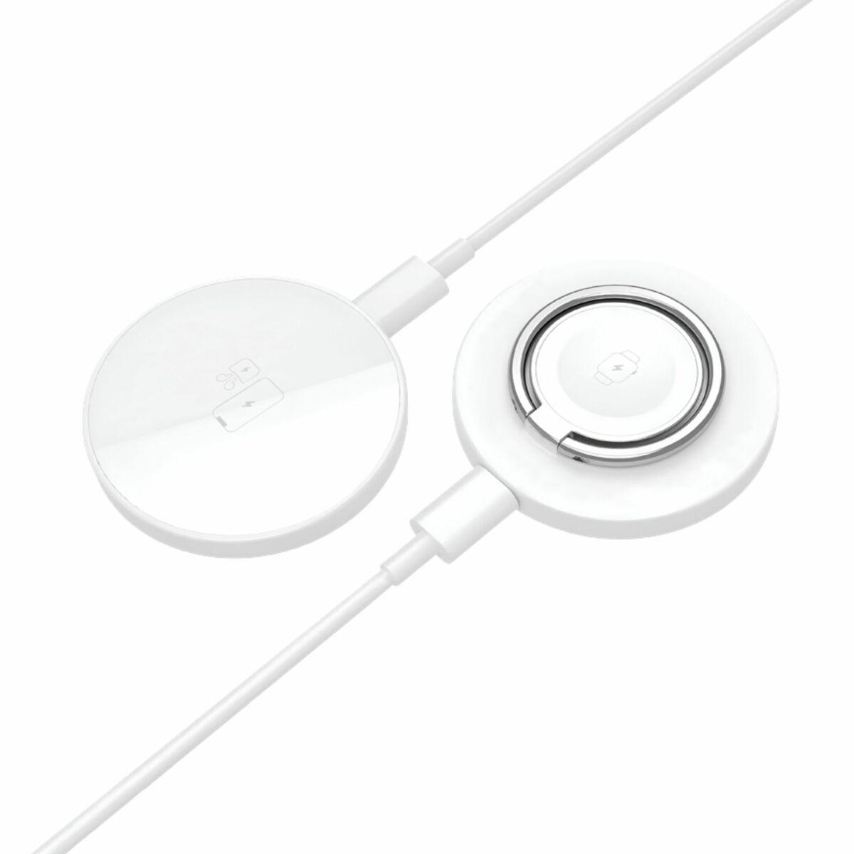 Contact Trådløs oplader - kompakt magnetisk ladeplade