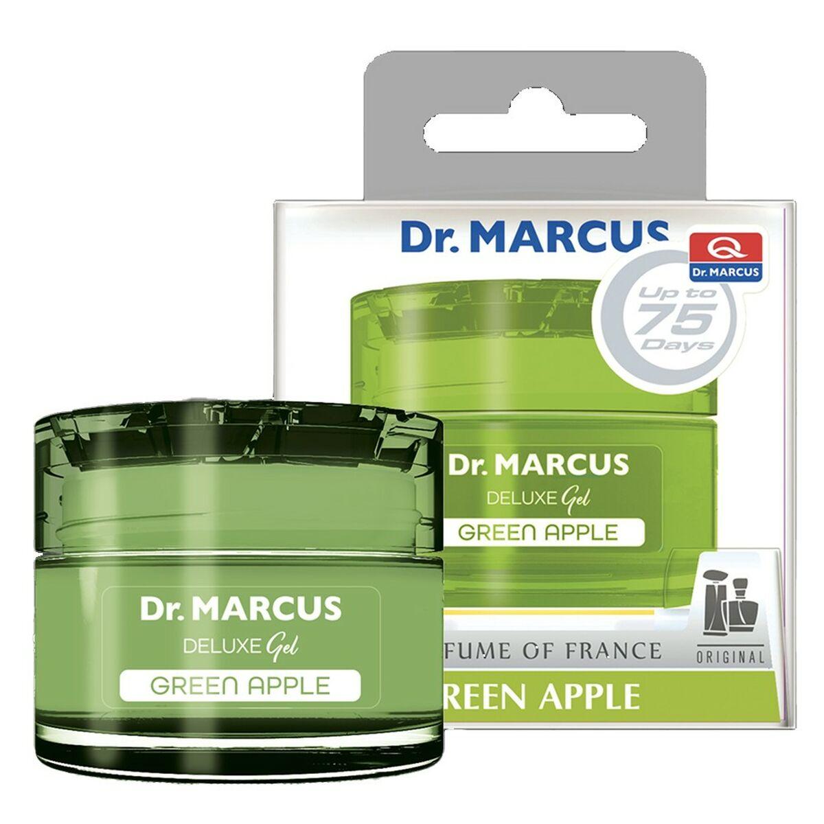 Dr Marcus Deluxe luftfrisker til bil - Green Apple, 50 ml dåse