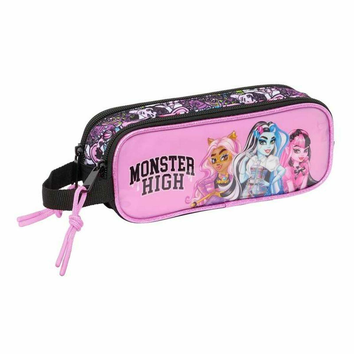Monster High penalhus - Drama, multifarvet, 21 × 8 × 6 cm