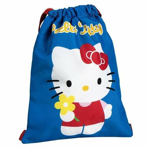 Rygsæk med Snore Hello Kitty Blå 27 x 33 cm