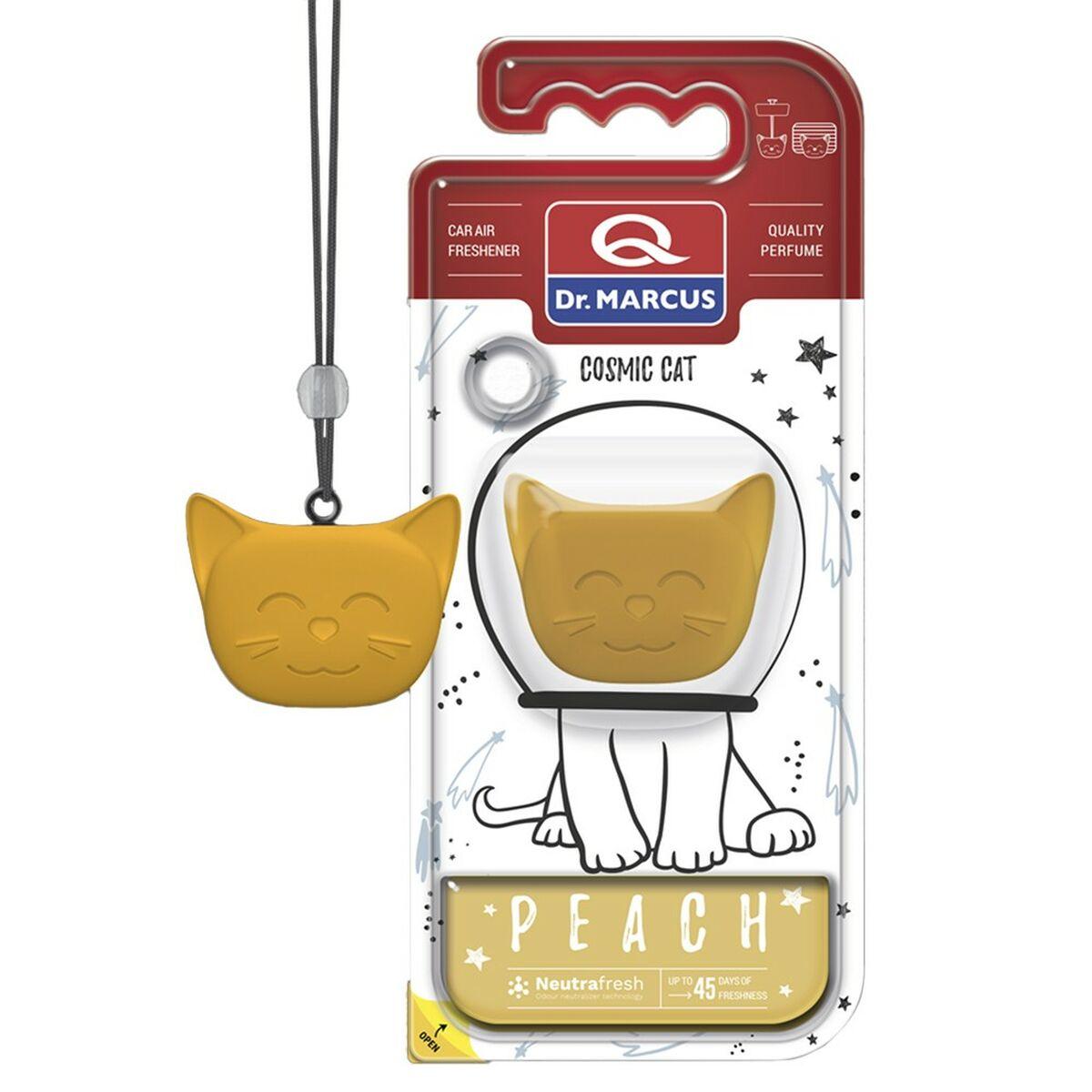 Dr Marcus Cosmic Cat luftfrisker til bil - fersken, halskæde
