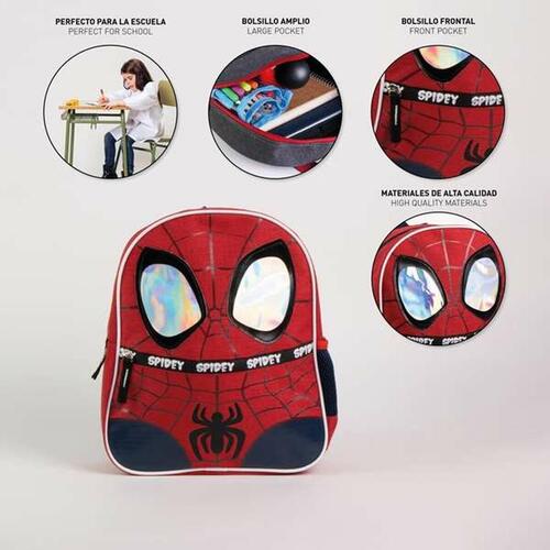 Skoletaske Spidey Rød
