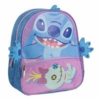 Skoletaske Stitch Blå