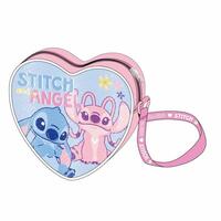 Skuldertaske Stitch Pink 15,0 x 14,0 x 4,0 cm