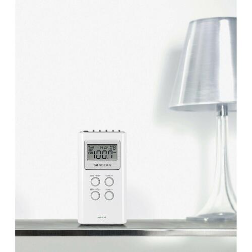 Transistorradio Sangean DT-120 Hvid