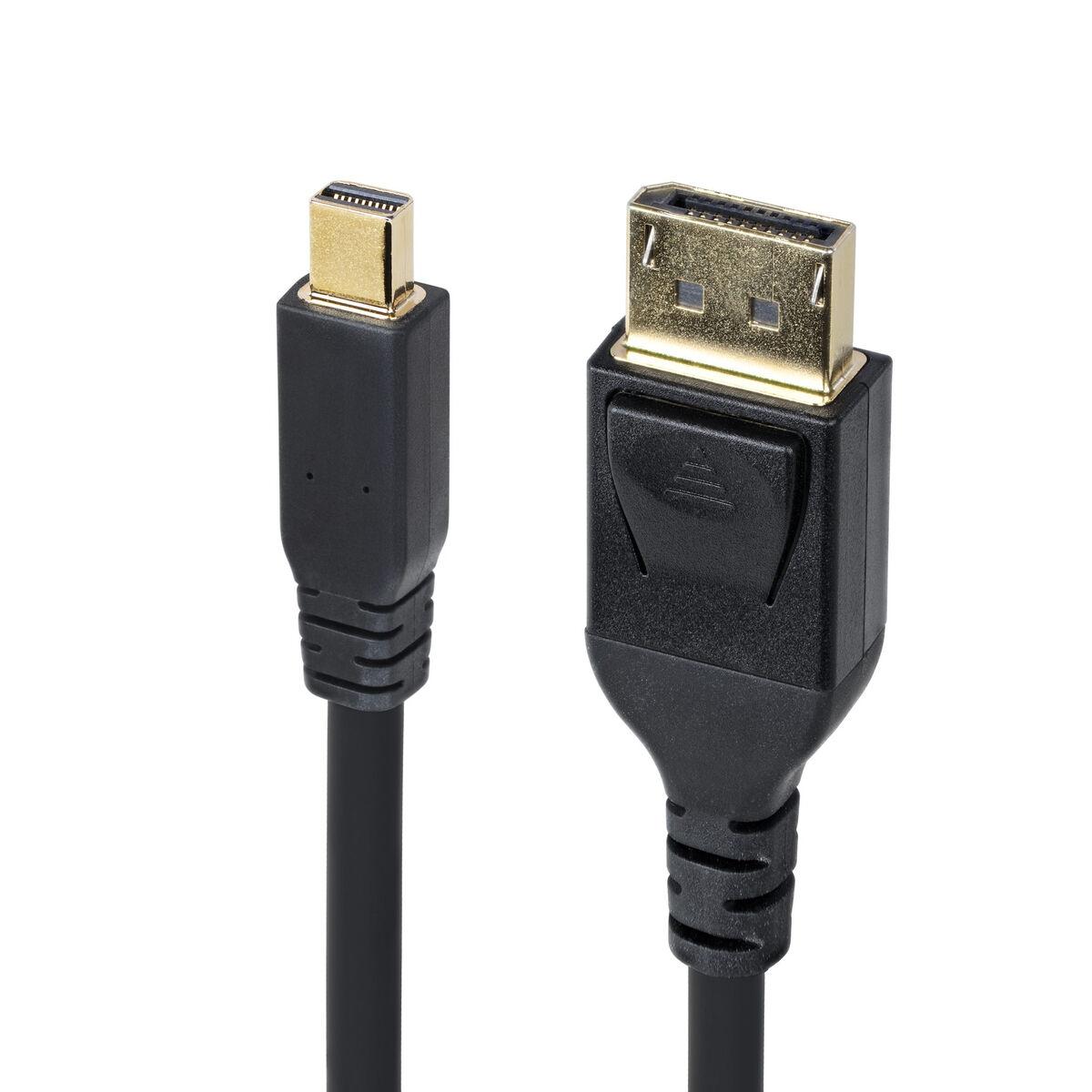 Startech DisplayPort til Mini DisplayPort kabel, 3 m - sort