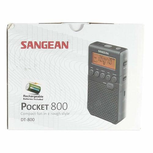 Transportabel digital radio Sangean SDT800BK