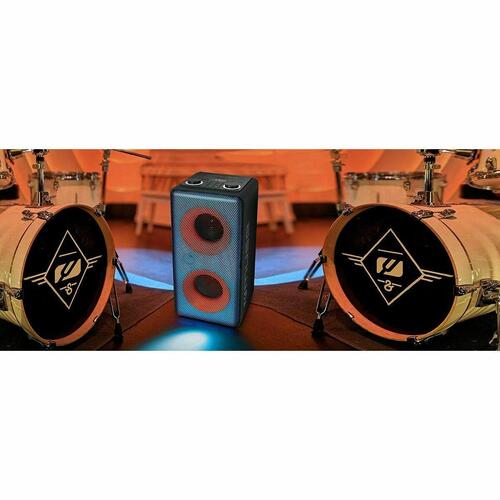 Højttalere Muse M-1808 DJ 150 W Hvid Sort